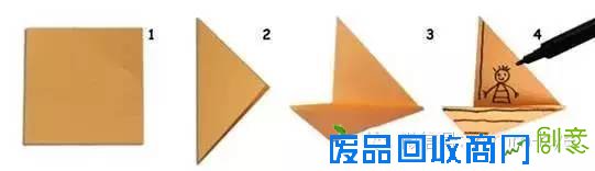 好美的卡通折纸，带孩子一起折起来！