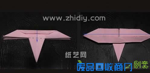 手工折纸红百合折纸花DIY图解教程