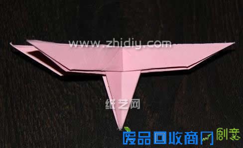 手工折纸红百合折纸花DIY图解教程