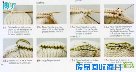 毛线袜子的编织方法 洋袜跟编织技巧及图样