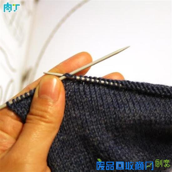 毛线袜子的编织方法 洋袜跟编织技巧及图样