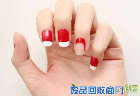【图】DIY圣诞老人美甲图片 增添欢乐节日气氛