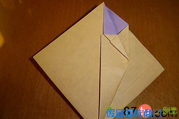 娇羞欲滴的铃兰折纸图解教程