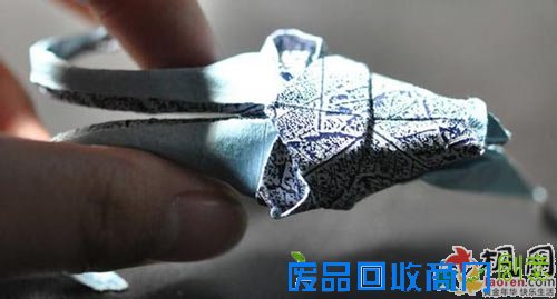 手工制作大全：山羊头的手工折纸方法 山羊头折纸图解