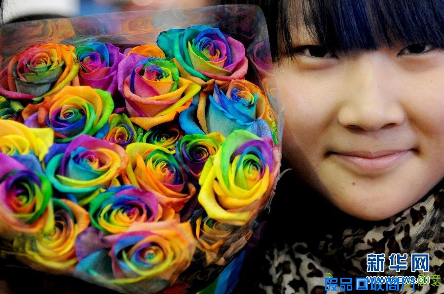 情人节的“浪漫花招”(高清组图)