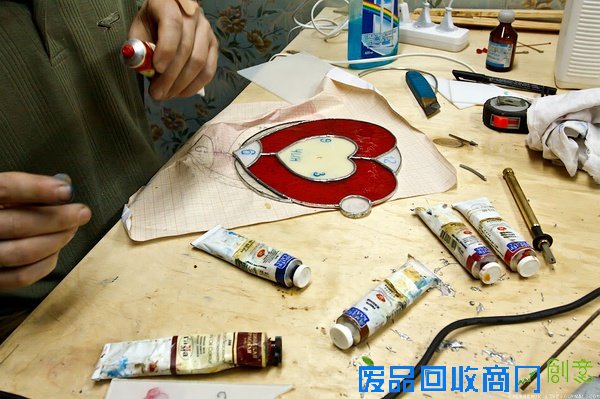 自制蒂芙尼玻璃