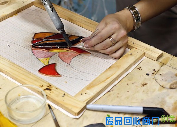 自制蒂芙尼玻璃