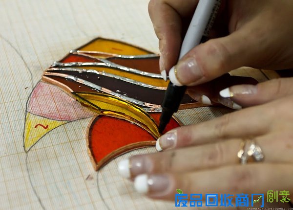 自制蒂芙尼玻璃