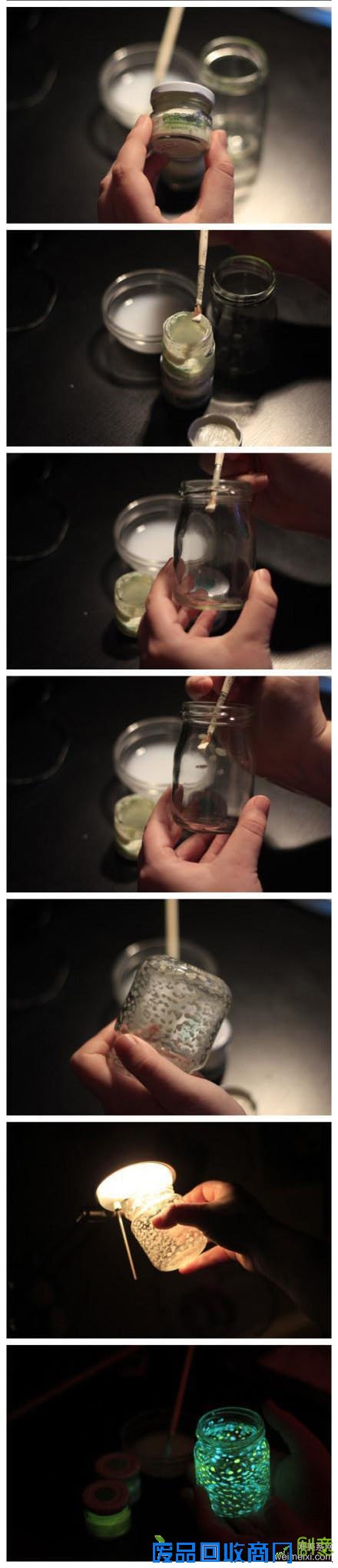 玻璃瓶手工diy-diy星空玻璃瓶