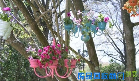 一个人在家可以DIY什么 利用废旧品打造创意小花园