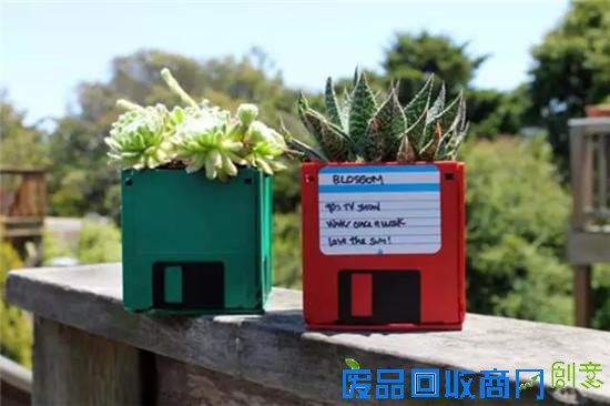 一个人在家可以DIY什么 利用废旧品打造创意小花园