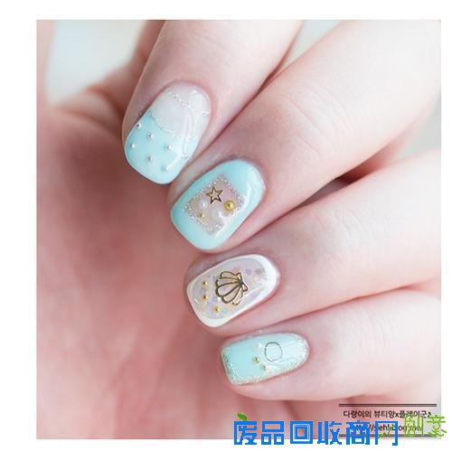 自己DIY省下五百块！玻璃甲条纹甲在家这样做