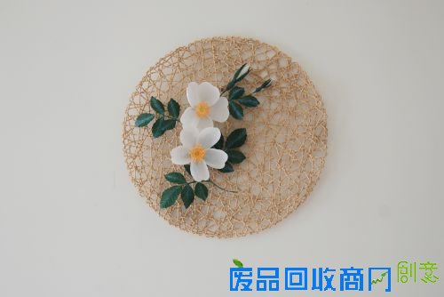 DIY专栏：纸艺野蔷薇 纸为你绽放