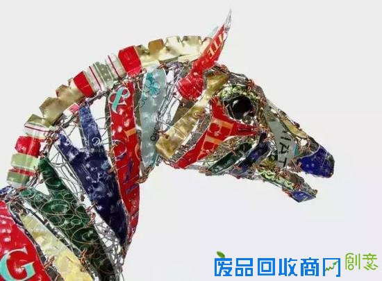 巧用废弃金属 知名雕塑家教你做出精美马形雕塑