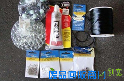 DIY玻璃珠：把人美到不能呼吸到的项链教你咋弄（图）