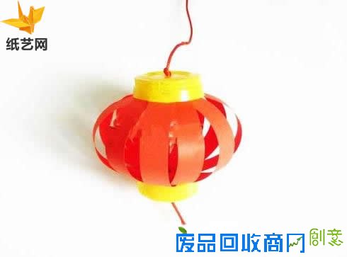 有趣的立体构型制作是灯笼制作中非常有趣味的一个部分