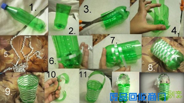 点击浏览大图 可乐瓶、塑料瓶手工制作大全 废旧塑料瓶手工制作的艺术