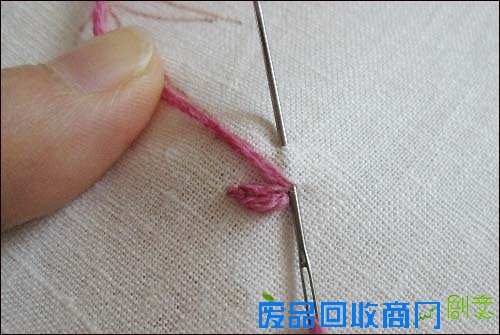 小雏菊手工刺绣教程