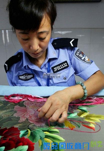 绵阳非遗之唐绣娘刺绣