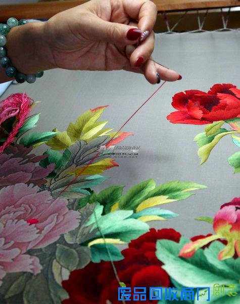 绵阳非遗之唐绣娘刺绣