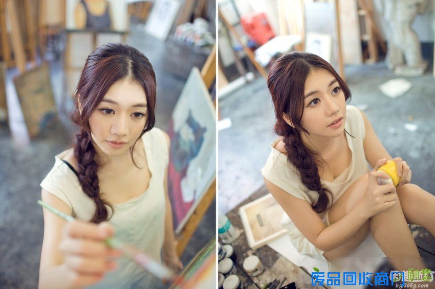 清新美女清纯写真图片 柔情蜜意的气质最诱人