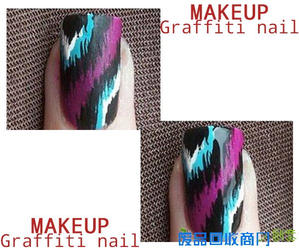  指尖也要够个性 用&ldquo;涂鸦指彩&rdquo;潮爆姐妹圈 