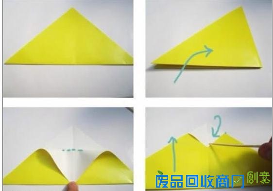 折纸星星的折法图解 手工折纸花朵方法步骤(2015