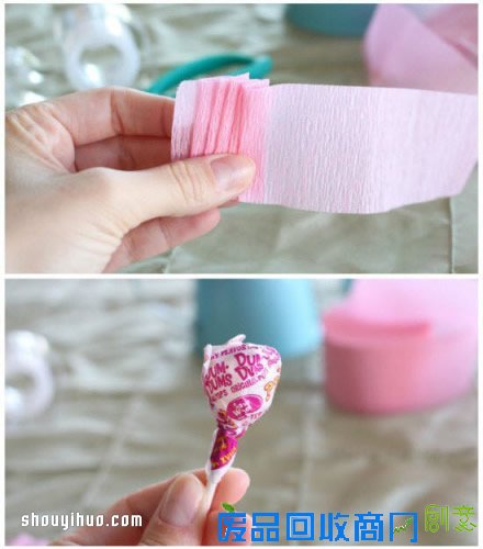 皱纹纸花的折法图解 皱纹纸花的制作教程