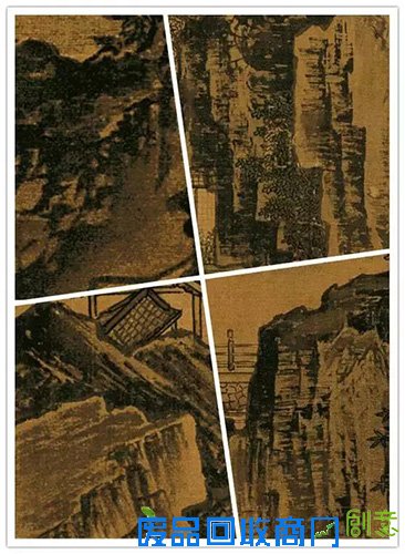  南宋界画考析：刘松年《四景山水图》