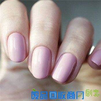 单色新娘美甲图片 简单唯美的美甲颜色