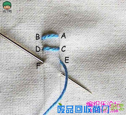 手工刺绣针法大全