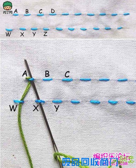 手工刺绣针法大全