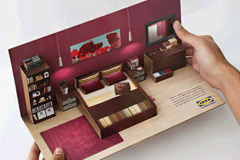 宜家立体折页广告设计