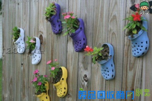 自制旧鞋怎么处理 旧鞋变花盆的35个DIY多姿多彩样例