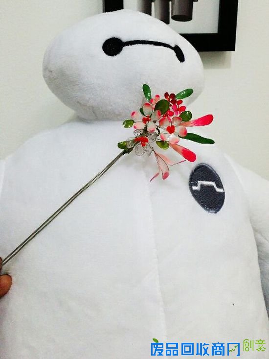 DIY：指甲油+铜丝，教你做花朵发簪