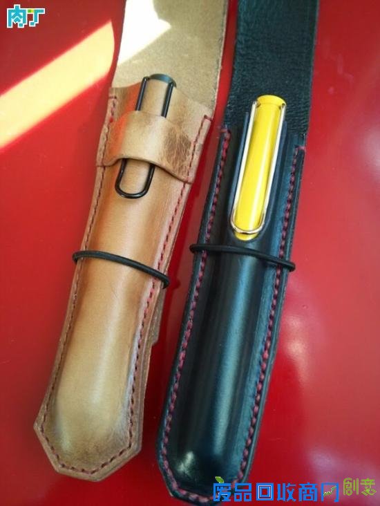 教你制作漂亮时尚的手工DIY笔套 皮革材质的笔套