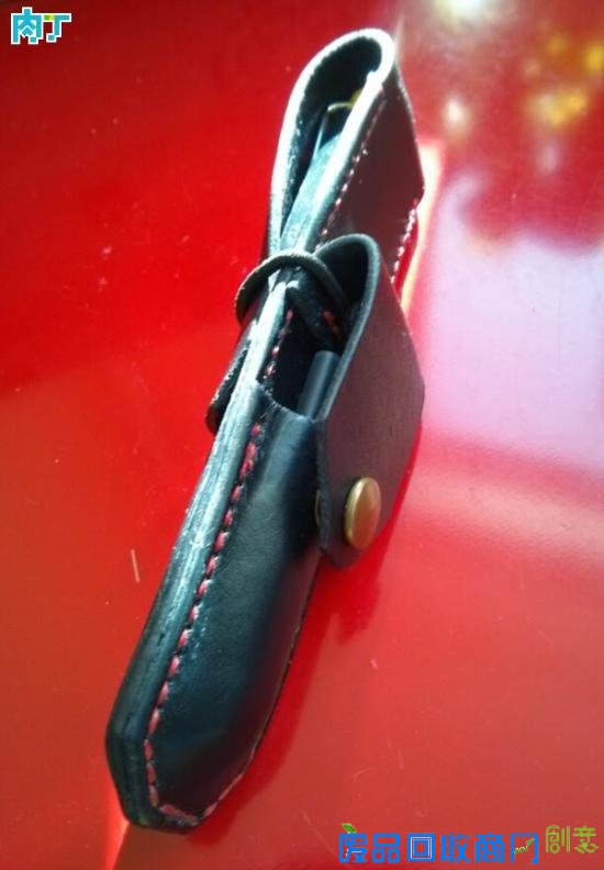 教你制作漂亮时尚的手工DIY笔套 皮革材质的笔套