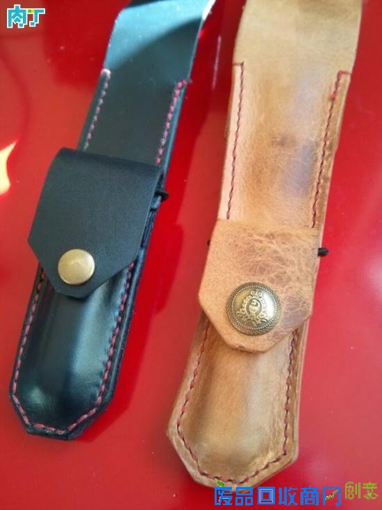 教你制作漂亮时尚的手工DIY笔套 皮革材质的笔套