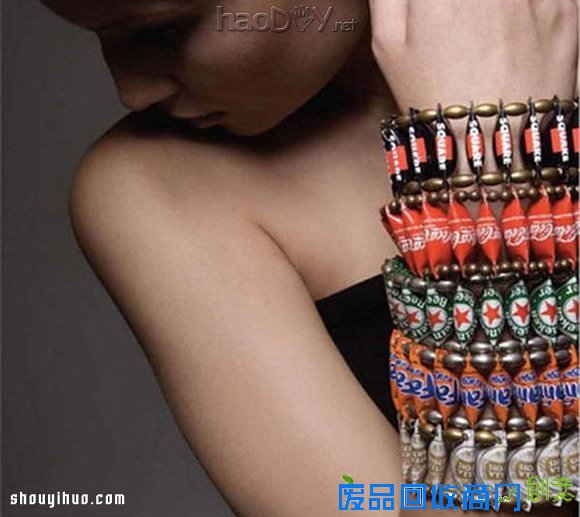 金属瓶盖变废为宝DIY手工小制作大全