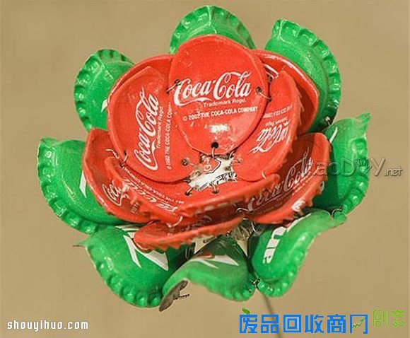 金属瓶盖变废为宝DIY手工小制作大全