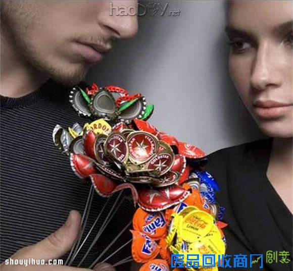 金属瓶盖变废为宝DIY手工小制作大全