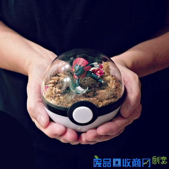 创意绝佳!美国艺术家发售《精灵宝可梦》玻璃盆栽受热捧