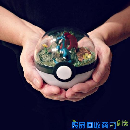 创意绝佳!美国艺术家发售《精灵宝可梦》玻璃盆栽受热捧