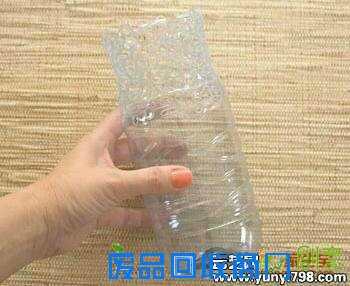 塑料瓶变废为宝手工制作唯美花瓶5