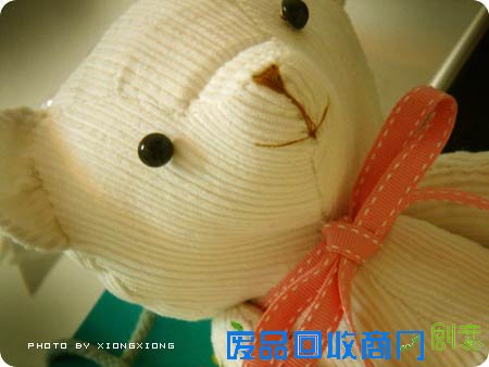 手工制作超级可爱泰迪熊 心灵手巧扮靓爱家