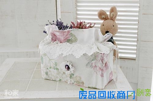 6款韩式田园纸巾盒套 用布艺DIY扮靓家