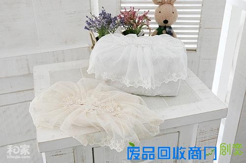 6款韩式田园纸巾盒套 用布艺DIY扮靓家
