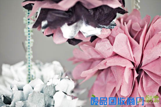 纸花球的做法 手工制作纸花图片教程 纸花的折法