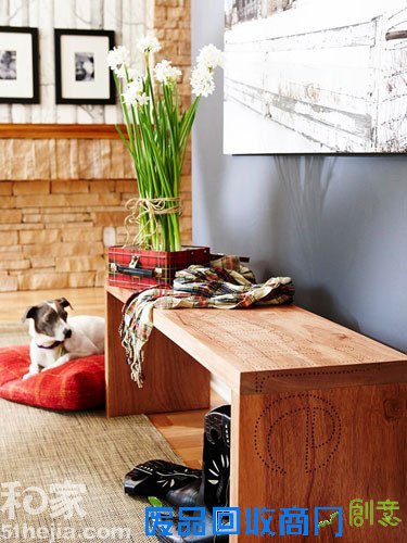 十种木料创意DIY 实现自然居家氛围 [组图]