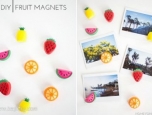 可爱水果造型冰箱贴磁贴DIY手工制作 可爱水果造型冰箱贴磁贴DIY手工制作
